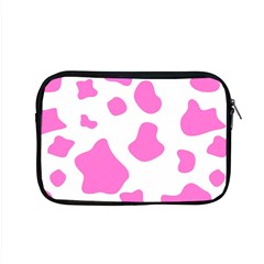 Pink Cow Spots, Large Version, Animal Fur Print In Pastel Colors Apple Macbook Pro 15  Zipper Case by Casemiro