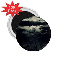 Dark Night Landscape Scene 2 25  Magnets (100 Pack)  by dflcprintsclothing