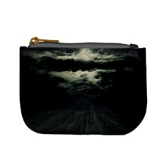 Dark Night Landscape Scene Mini Coin Purse by dflcprintsclothing