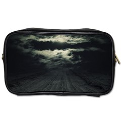 Dark Night Landscape Scene Toiletries Bag (two Sides)