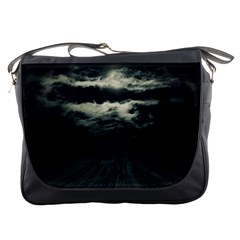 Dark Night Landscape Scene Messenger Bag by dflcprintsclothing