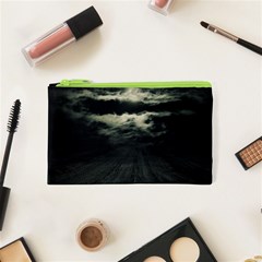 Dark Night Landscape Scene Cosmetic Bag (xs) by dflcprintsclothing