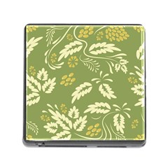 Folk Flowers Pattern Floral Surface Design Seamless Pattern Memory Card Reader (square 5 Slot) by Eskimos