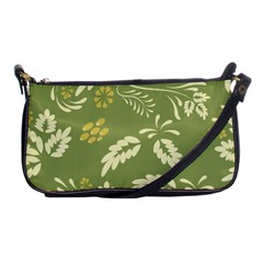 Folk Flowers Pattern Floral Surface Design Seamless Pattern Shoulder Clutch Bag by Eskimos