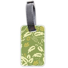 Folk Flowers Pattern Floral Surface Design Seamless Pattern Luggage Tag (two Sides)