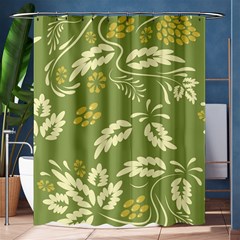 Folk Flowers Pattern Floral Surface Design Seamless Pattern Shower Curtain 60  X 72  (medium)  by Eskimos