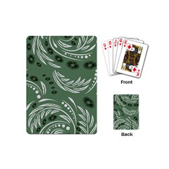 Folk Flowers Pattern Floral Surface Design Seamless Pattern Playing Cards Single Design (mini) by Eskimos