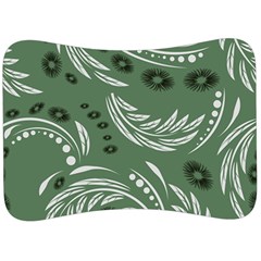 Folk Flowers Pattern Floral Surface Design Seamless Pattern Velour Seat Head Rest Cushion by Eskimos