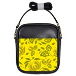 Folk flowers pattern Floral surface design Seamless pattern Girls Sling Bag Front