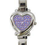 Cute Corgi Dogs Heart Italian Charm Watch Front