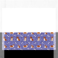 Cute Corgi Dogs Rectangular Jigsaw Puzzl by SychEva