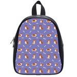 Cute Corgi Dogs School Bag (Small) Front