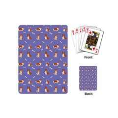 Cute Corgi Dogs Playing Cards Single Design (mini) by SychEva