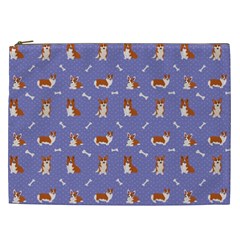 Cute Corgi Dogs Cosmetic Bag (xxl)