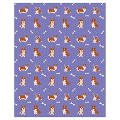 Cute Corgi Dogs Drawstring Bag (small) by SychEva