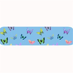 Multicolored Butterflies Whirl Large Bar Mats by SychEva