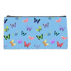 Multicolored Butterflies Whirl Pencil Case by SychEva