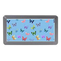 Multicolored Butterflies Whirl Memory Card Reader (mini) by SychEva