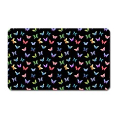 Bright And Beautiful Butterflies Magnet (rectangular) by SychEva