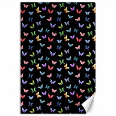 Bright And Beautiful Butterflies Canvas 24  X 36  by SychEva