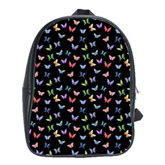 Bright And Beautiful Butterflies School Bag (large) by SychEva