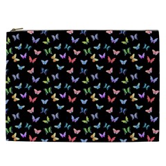 Bright And Beautiful Butterflies Cosmetic Bag (xxl) by SychEva