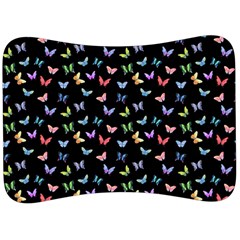 Bright And Beautiful Butterflies Velour Seat Head Rest Cushion by SychEva