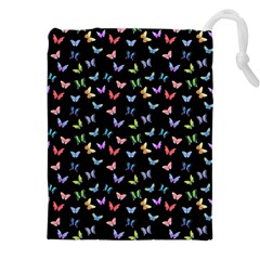 Bright And Beautiful Butterflies Drawstring Pouch (5xl) by SychEva