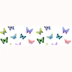 Cute Bright Butterflies Hover In The Air Large Bar Mats by SychEva