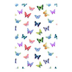 Cute Bright Butterflies Hover In The Air Shower Curtain 48  X 72  (small)  by SychEva