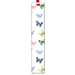 Cute Bright Butterflies Hover In The Air Large Book Marks by SychEva