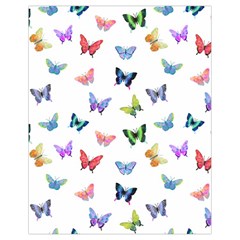 Cute Bright Butterflies Hover In The Air Drawstring Bag (small) by SychEva