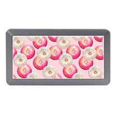 Pink And White Donuts Memory Card Reader (mini) by SychEva