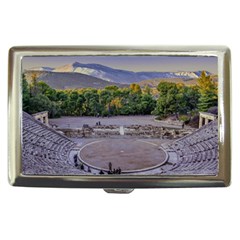 Epidaurus Theater, Peloponnesse, Greece Cigarette Money Case by dflcprintsclothing