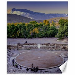 Epidaurus Theater, Peloponnesse, Greece Canvas 8  X 10  by dflcprintsclothing