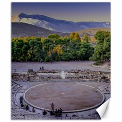 Epidaurus Theater, Peloponnesse, Greece Canvas 20  X 24  by dflcprintsclothing