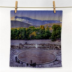 Epidaurus Theater, Peloponnesse, Greece Face Towel by dflcprintsclothing