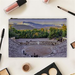 Epidaurus Theater, Peloponnesse, Greece Cosmetic Bag (large) by dflcprintsclothing