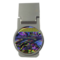 Unadjusted Tv Screen Money Clips (round)  by MRNStudios