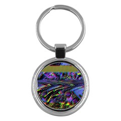 Unadjusted Tv Screen Key Chain (round)