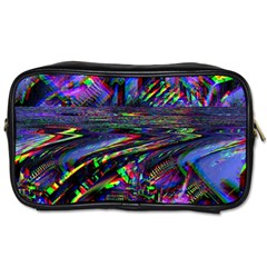 Unadjusted Tv Screen Toiletries Bag (two Sides) by MRNStudios