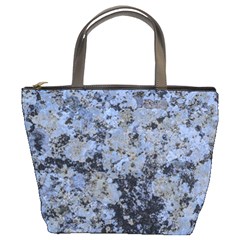 Marble Texture Top View Bucket Bag by dflcprintsclothing