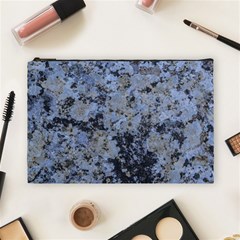 Marble Texture Top View Cosmetic Bag (large) by dflcprintsclothing