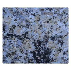 Marble Texture Top View Double Sided Flano Blanket (small) 