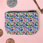 Beautiful Bright Butterflies Are Flying Mini Coin Purse Back