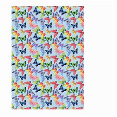 Beautiful Bright Butterflies Are Flying Large Garden Flag (two Sides) by SychEva