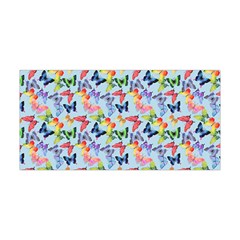 Beautiful Bright Butterflies Are Flying Yoga Headband by SychEva