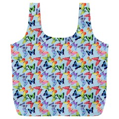 Beautiful Bright Butterflies Are Flying Full Print Recycle Bag (xxxl) by SychEva