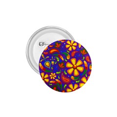 Gay Pride Rainbow Floral Paisley 1 75  Buttons by VernenInk