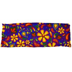 Gay Pride Rainbow Floral Paisley Body Pillow Case Dakimakura (two Sides) by VernenInk